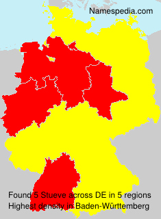 Surname Stueve in Germany Surname Stueve in Germany