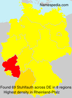 Surname Stuhlfauth in Germany Surname Stuhlfauth in Germany
