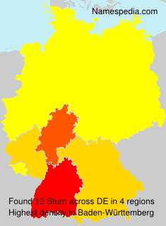 Surname Sturn in Germany Surname Sturn in Germany