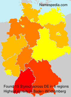 Surname Styrnol in Germany Surname Styrnol in Germany