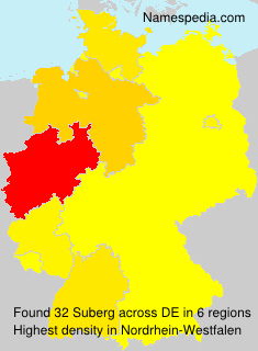 Surname Suberg in Germany Surname Suberg in Germany