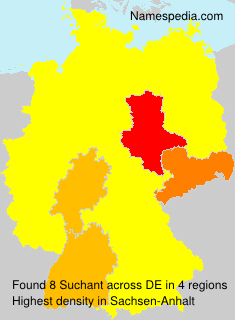 Surname Suchant in Germany Surname Suchant in Germany