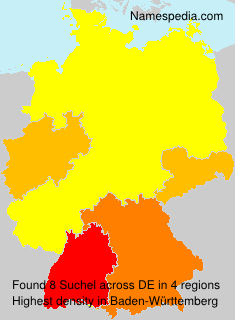 Surname Suchel in Germany Surname Suchel in Germany
