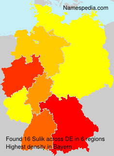 Surname Sulik in Germany Surname Sulik in Germany