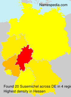 Surname Susemichel in Germany Surname Susemichel in Germany