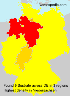 Surname Sustrate in Germany Surname Sustrate in Germany
