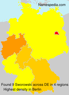 Surname Sworowski in Germany Surname Sworowski in Germany