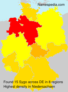 Surname Sygo in Germany Surname Sygo in Germany