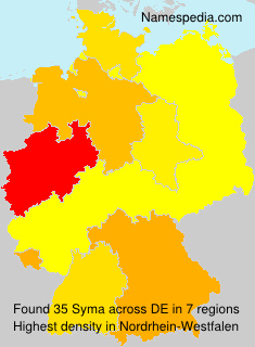 Surname Syma in Germany Surname Syma in Germany