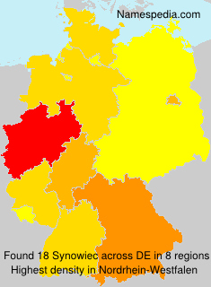 Surname Synowiec in Germany Surname Synowiec in Germany
