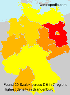 Surname Szalek in Germany Surname Szalek in Germany