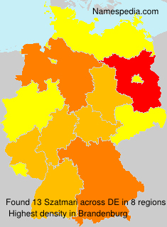 Surname Szatmari in Germany Surname Szatmari in Germany