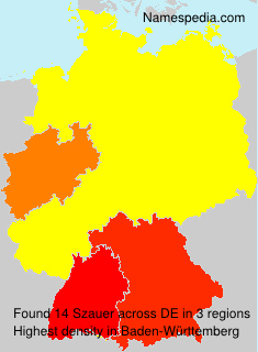 Surname Szauer in Germany Surname Szauer in Germany