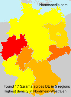 Surname Szrama in Germany Surname Szrama in Germany