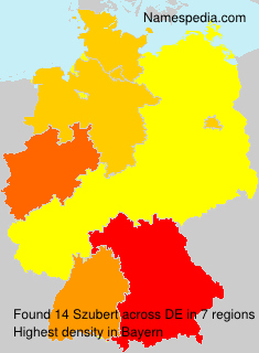 Surname Szubert in Germany Surname Szubert in Germany