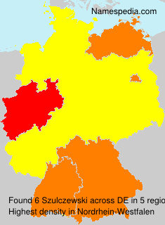 Surname Szulczewski in Germany Surname Szulczewski in Germany