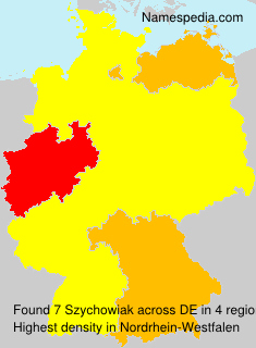 Surname Szychowiak in Germany Surname Szychowiak in Germany