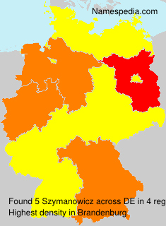 Surname Szymanowicz in Germany Surname Szymanowicz in Germany