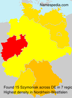 Surname Szymoniak in Germany Surname Szymoniak in Germany