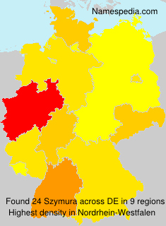 Surname Szymura in Germany Surname Szymura in Germany