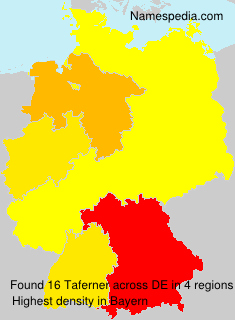 Surname Taferner in Germany Surname Taferner in Germany