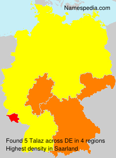 Surname Talaz in Germany Surname Talaz in Germany