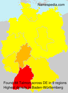 Surname Talmon in Germany Surname Talmon in Germany