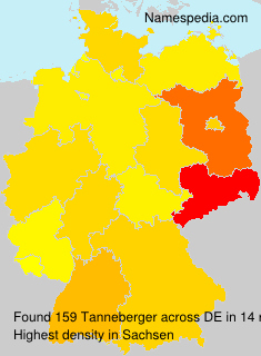 Surname Tanneberger in Germany Surname Tanneberger in Germany
