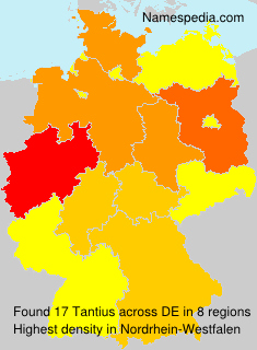 Surname Tantius in Germany Surname Tantius in Germany