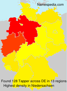 Surname Tapper in Germany Surname Tapper in Germany