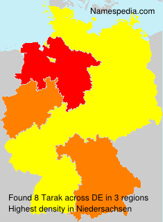 Surname Tarak in Germany Surname Tarak in Germany