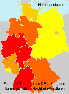 Surname Taran in Germany Surname Taran in Germany