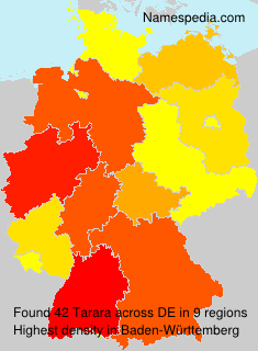 Surname Tarara in Germany Surname Tarara in Germany