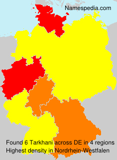 Surname Tarkhani in Germany Surname Tarkhani in Germany