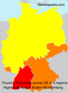 Surname Tarnawski in Germany Surname Tarnawski in Germany
