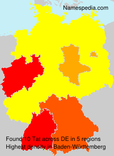Surname Tat in Germany Surname Tat in Germany