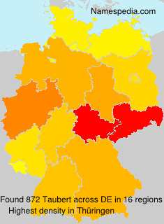 Surname Taubert in Germany Surname Taubert in Germany