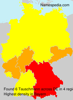 Surname Tauschmann in Germany Surname Tauschmann in Germany