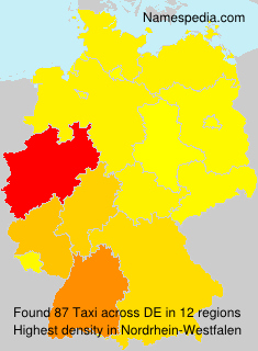 Surname Taxi in Germany Surname Taxi in Germany