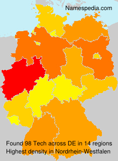 Surname Tech in Germany Surname Tech in Germany