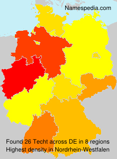 Surname Techt in Germany Surname Techt in Germany