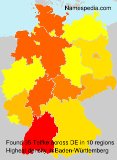 Surname Teifke in Germany Surname Teifke in Germany