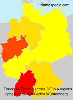 Surname Terrana in Germany Surname Terrana in Germany