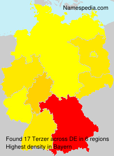 Surname Terzer in Germany Surname Terzer in Germany
