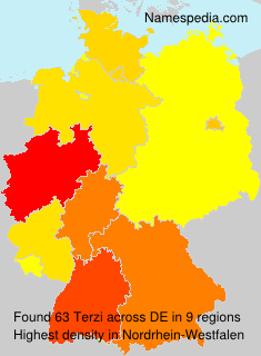 Surname Terzi in Germany Surname Terzi in Germany