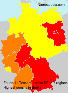 Surname Tessaro in Germany Surname Tessaro in Germany