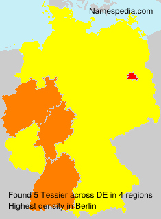 Surname Tessier in Germany Surname Tessier in Germany