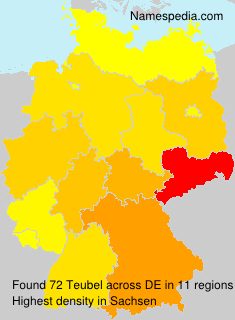 Surname Teubel in Germany Surname Teubel in Germany