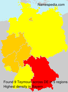 Surname Teymouri in Germany Surname Teymouri in Germany