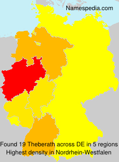 Surname Theberath in Germany Surname Theberath in Germany